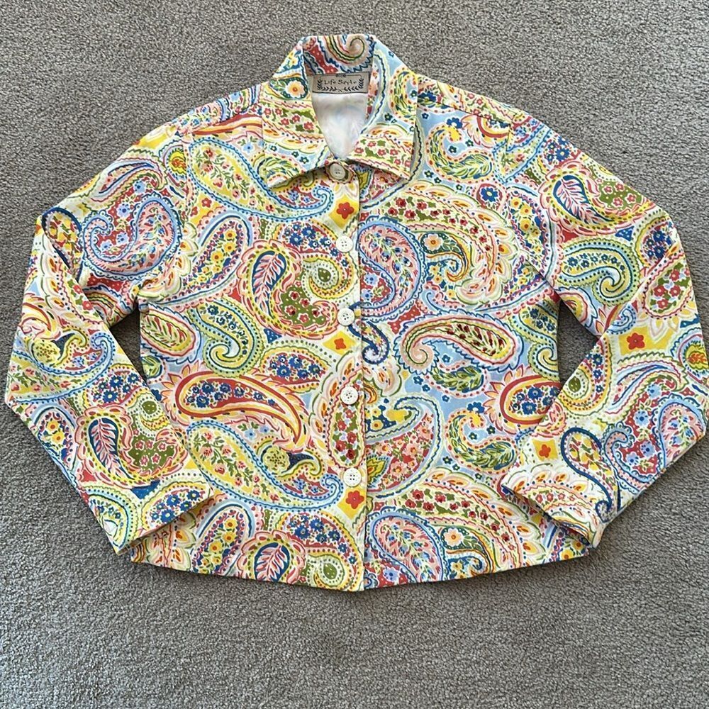 Life Style Paisley Beaded Jacket!